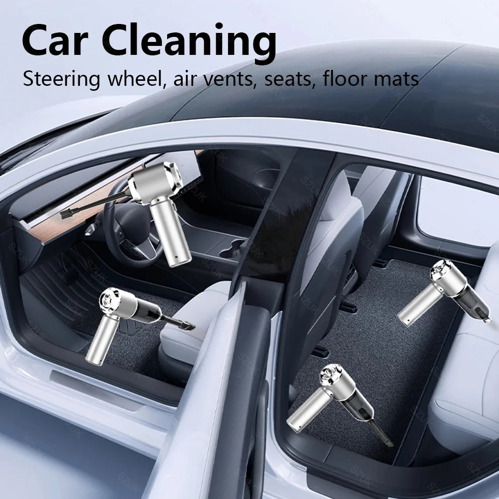 Cordless Mini Air Duster & Vacuum Pro