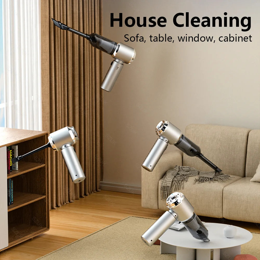 Cordless Mini Air Duster & Vacuum Pro